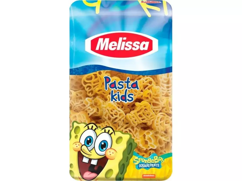 MELISSA PASTA KIDS SPONGEBOB 500 G