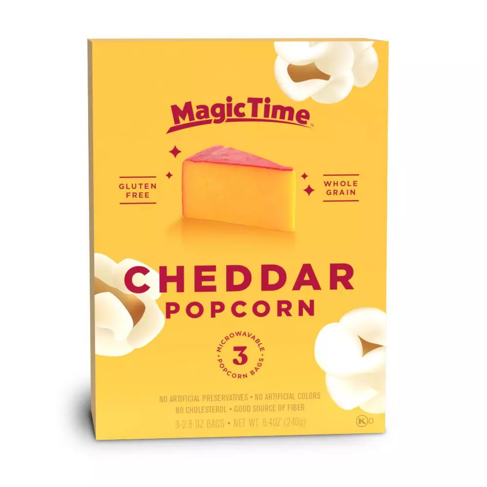 MAGIC TIME CHEDDAR POPCORN 240G