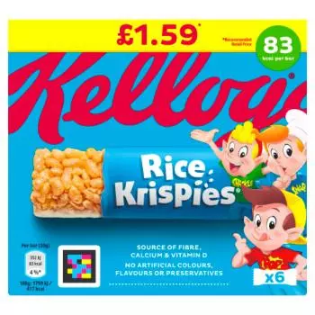 KELLOGGS RICE KRISPIES CEREAL BAR 120 G