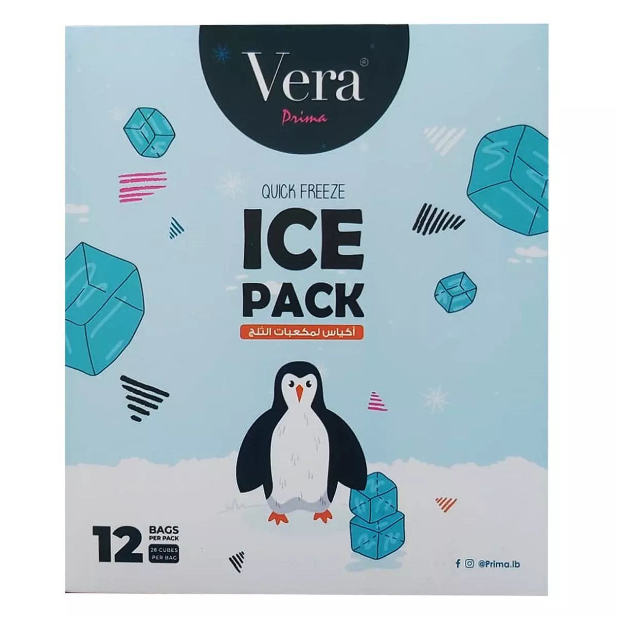 VERA QUICK FREEZE ICE PACK *12