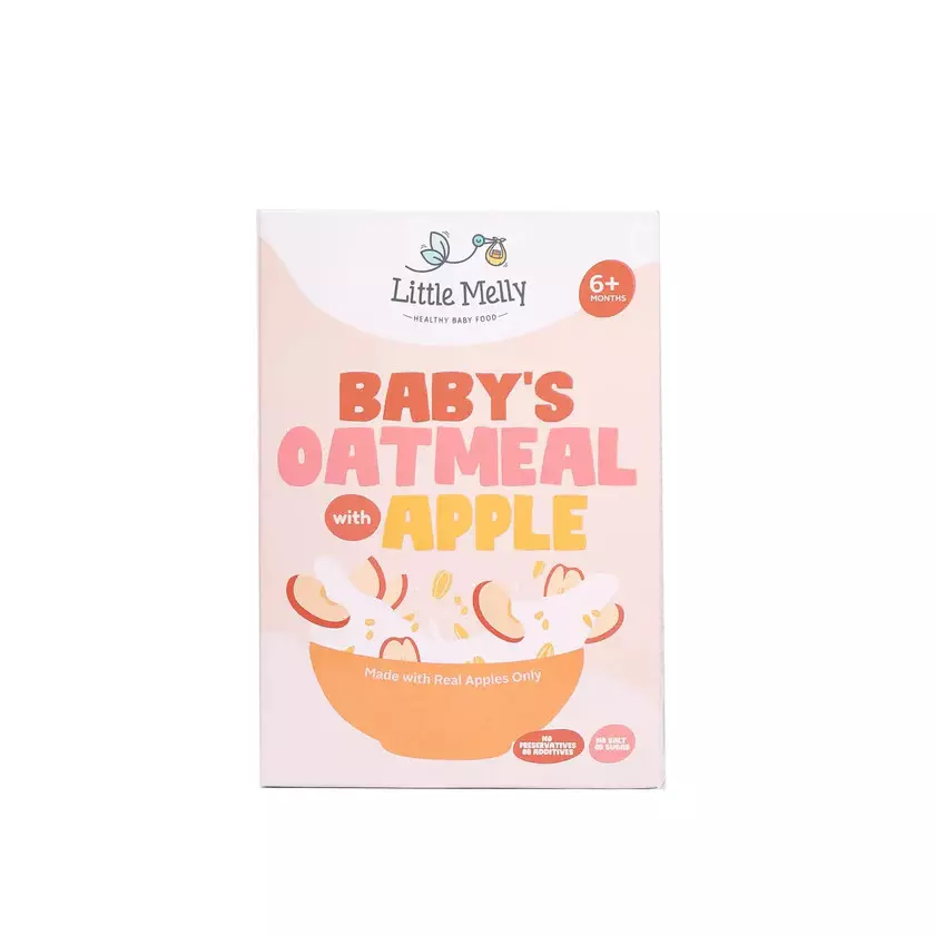 LITTLE MELLY OATMEAL WITH APPLES 200G
