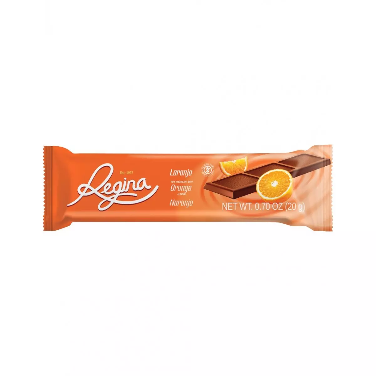 REGINA CHOCO ORANGE BAR 20G