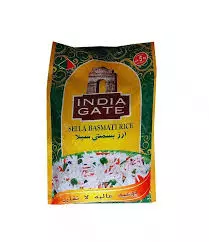 INDIA GATE SELLA BASMATI RICE5 KG