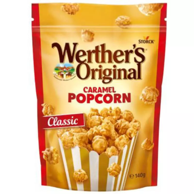 WERTHERS CARAMEL POPCORN CLASSIC 140 G 