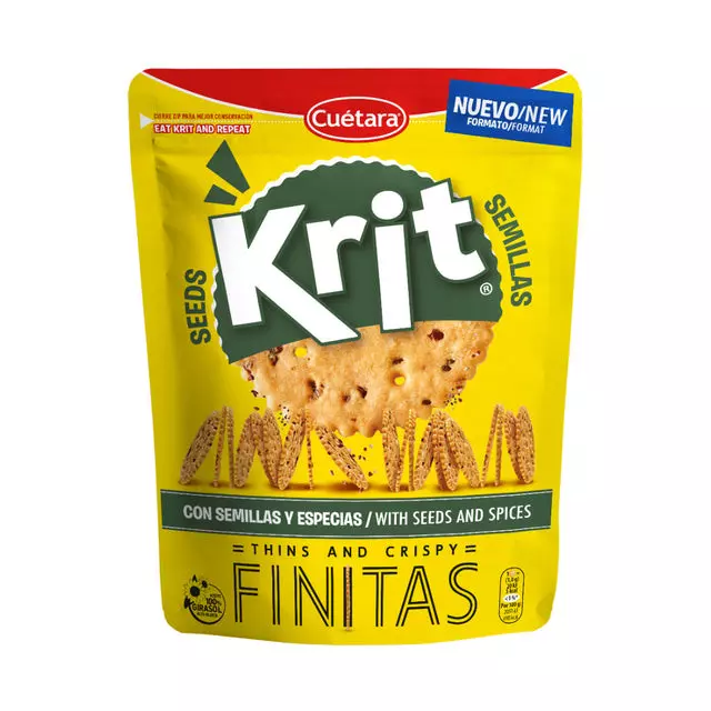 CUETARA SALTED KRIT SEMILLAS SEEDS 150 G