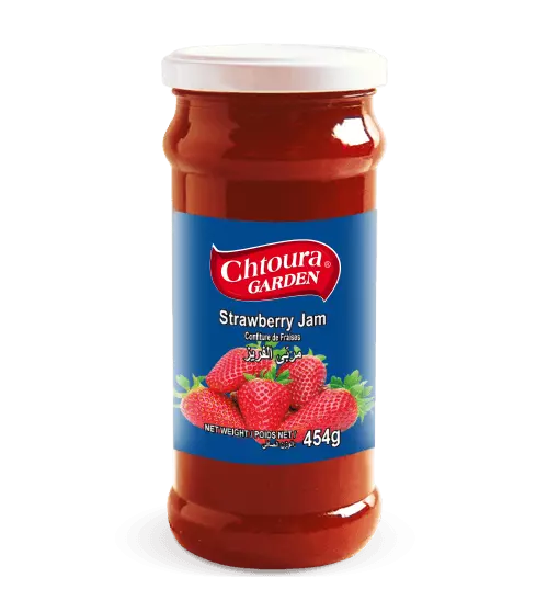 CHTURA GARDEN STRAWBERRY JAM 450G