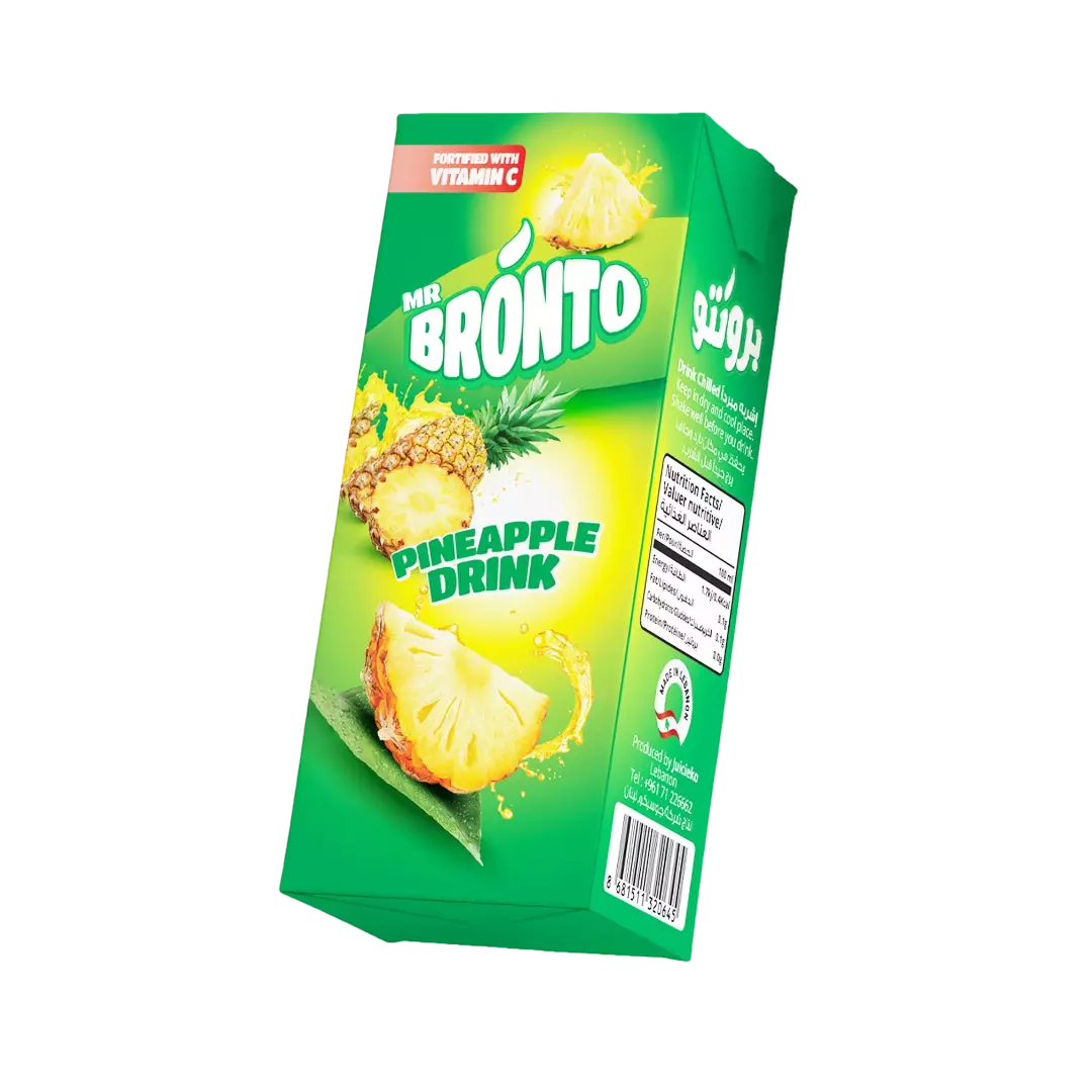 BRONTO PINEAPPLE JUICE 180ML