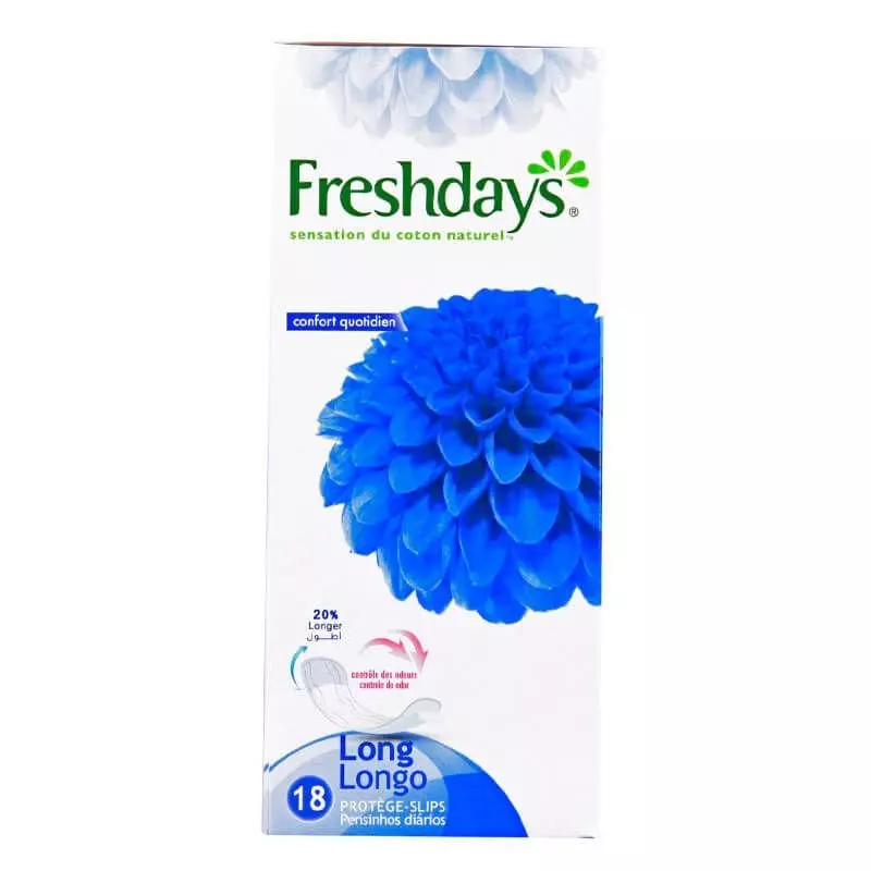 FRESHDAYS LONG PANTY LINERS DAILY COMFORT *18