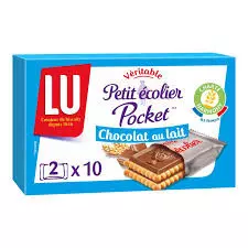 LU PETIT ECOLIER CHOCOLAT LAIT 250G