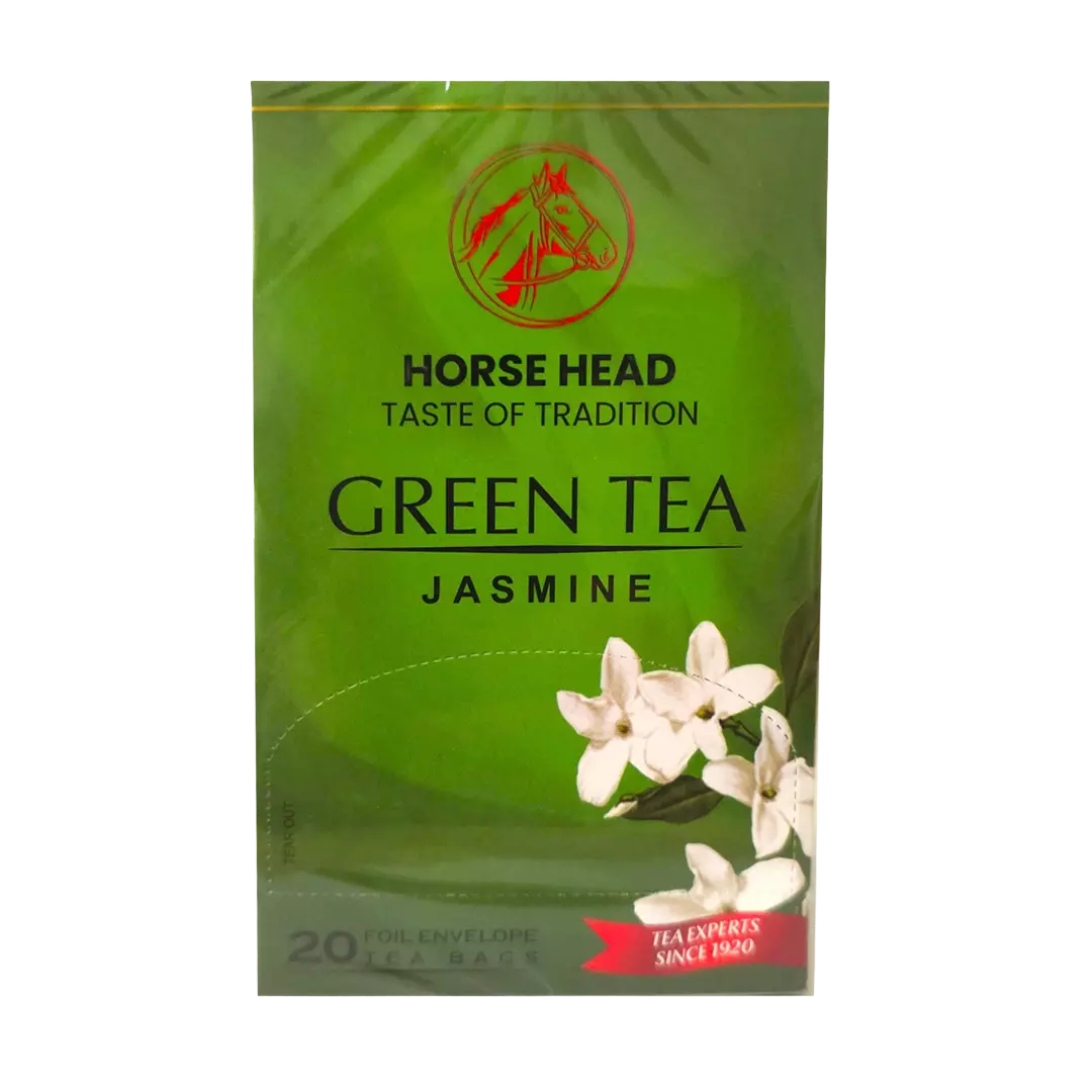 HORSE HEAD GREEN TEA JASMINE *20 40 G