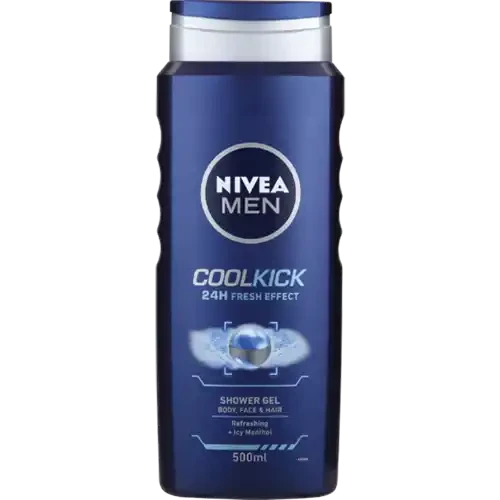 NIVEA MEN COOL KICK SHOWER GEL 500 ML