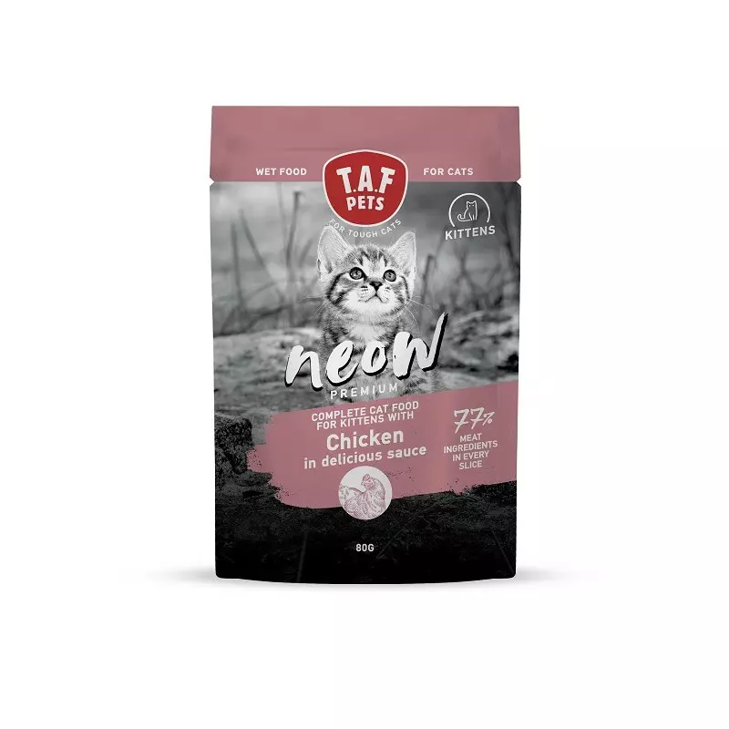 TAF PETS NEOW KITTENS CHICKEN 80 G