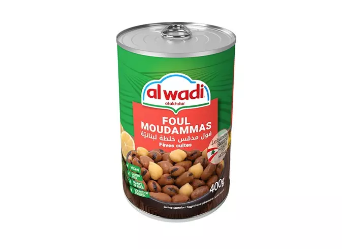 ALWADI ALAKHDAR FOUL MOUDAMMAS LEBANESE RECIPE400G