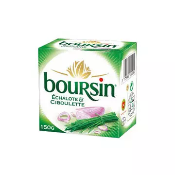 BOURSIN ECHALOTE & CIBOULETTE 150 G