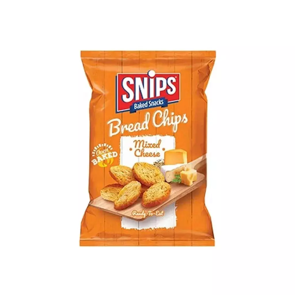 SNIPS BREAD CHIPS MIXED CHEESE 90 G