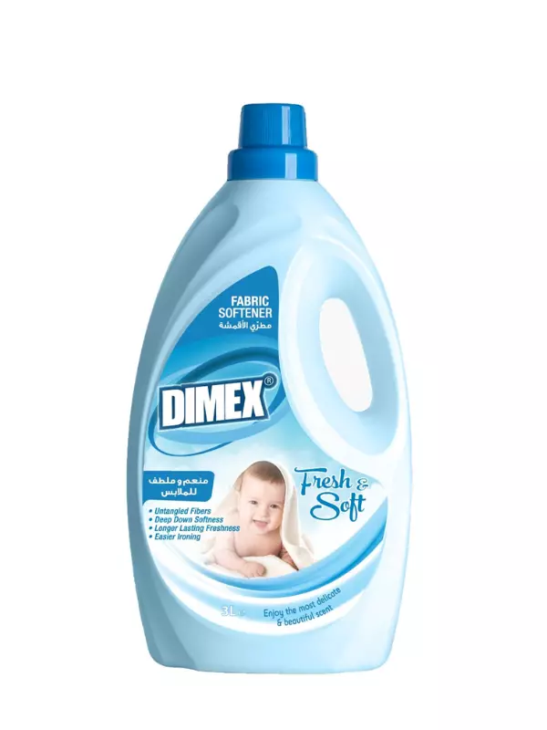 DIMEX FABRIC SOFTENER BLUE 3 L