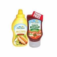 PLEIN SOLEIL MUSTARD 397 G+KETSHUP 340 G