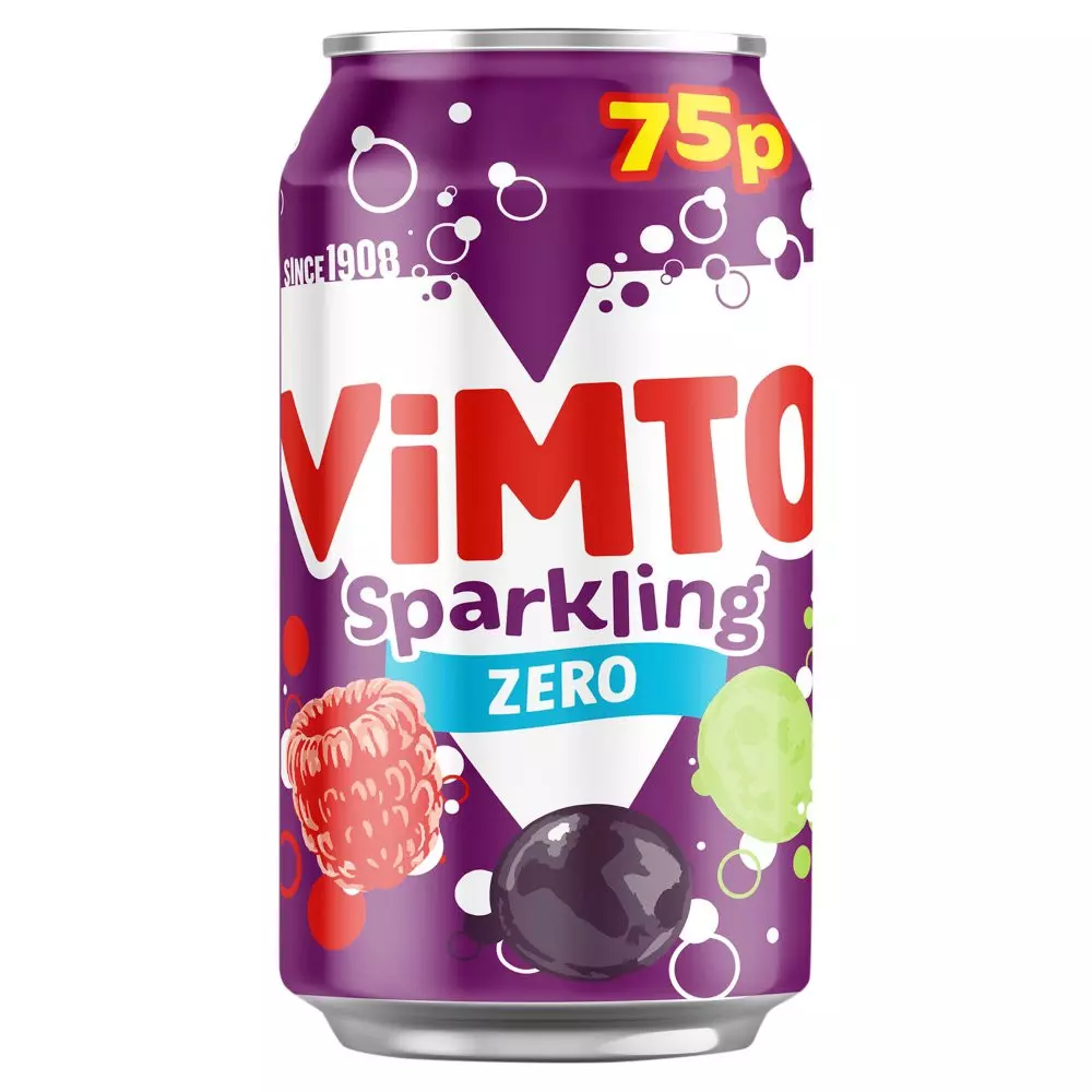 VIMTO SPARKLING ZERO 75P 330 ML 