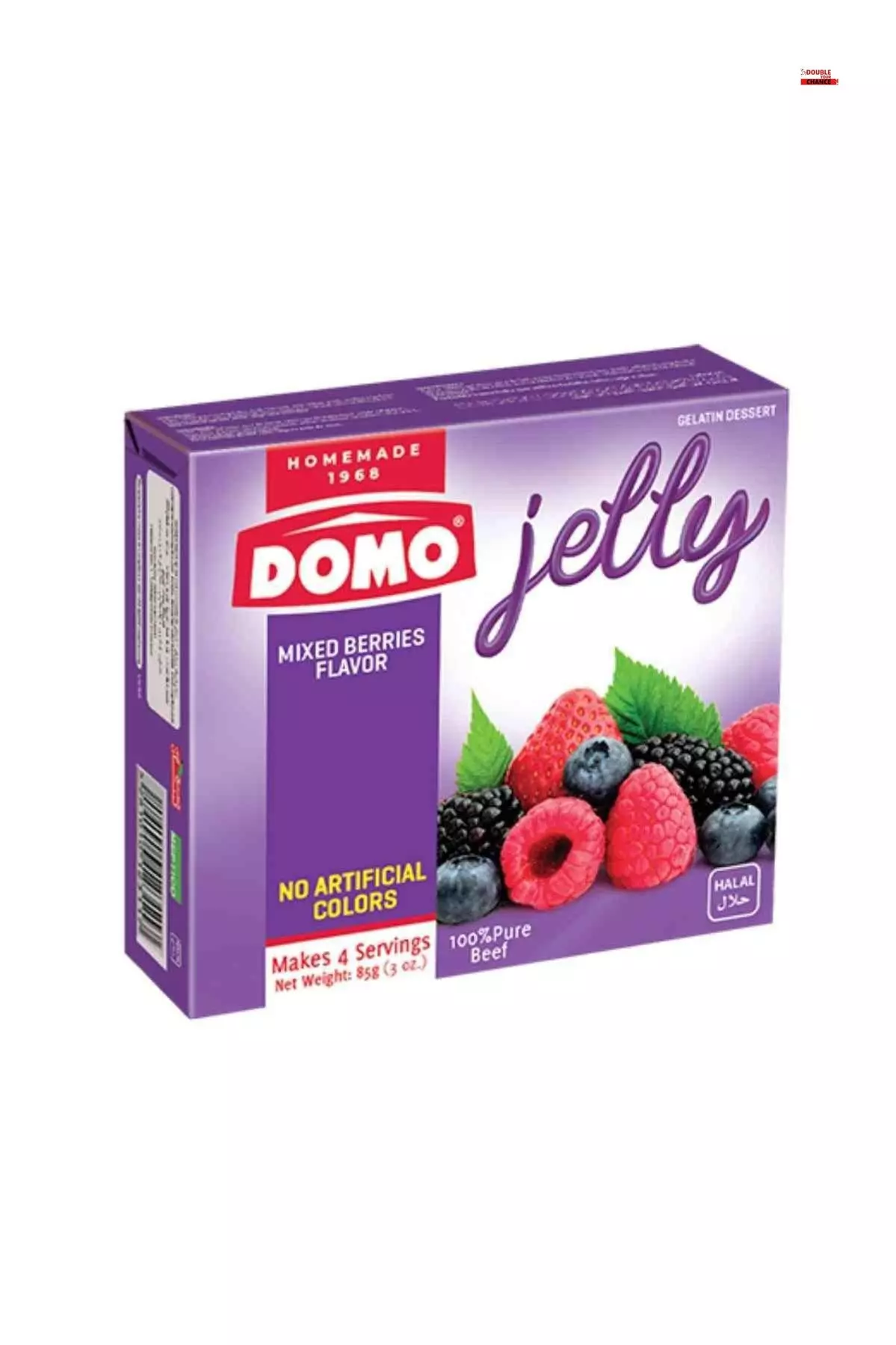 DOMO JELLY BERRIES BEEF 85 G