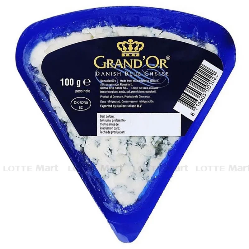 GRAND OR DANIISH BLUE CHEESE 100 G