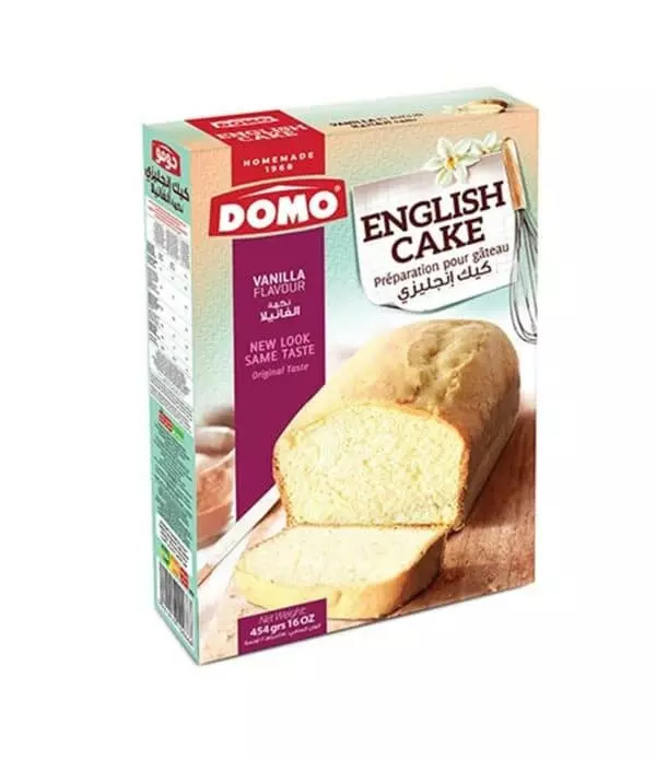 DOMO ENGLISH CAKE VANELLIA 454 G