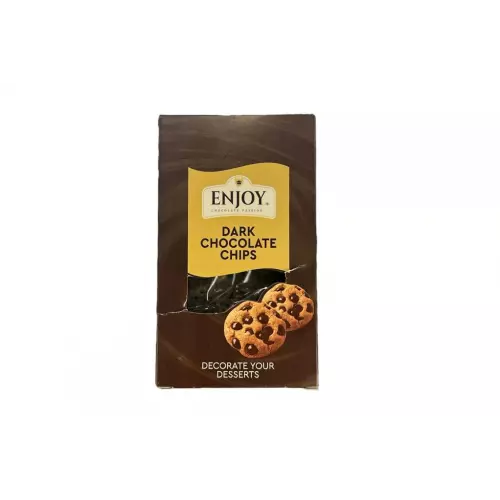 ENJOY DARK CHOCOLATE CHIPS  100G