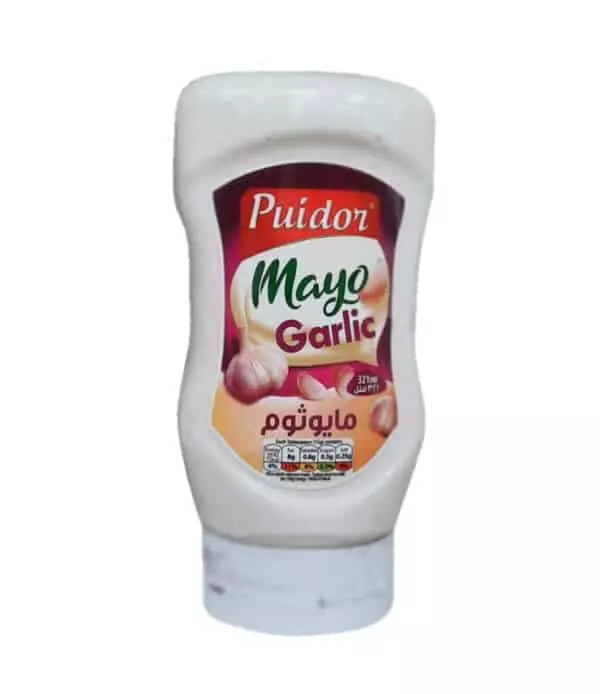 PUIDOR MAYO GARLIC 321 ML