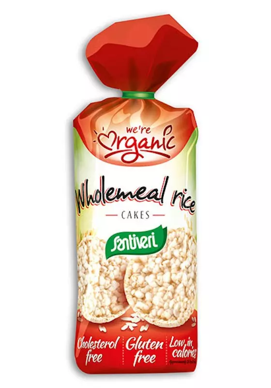 SANTIVERI WHOLEMEAL RICE CAKE 125G 