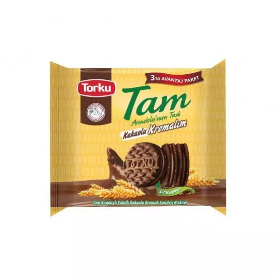 TORKU TAM COCOA CREAM SANDWICH BISCUIT 83 G*3