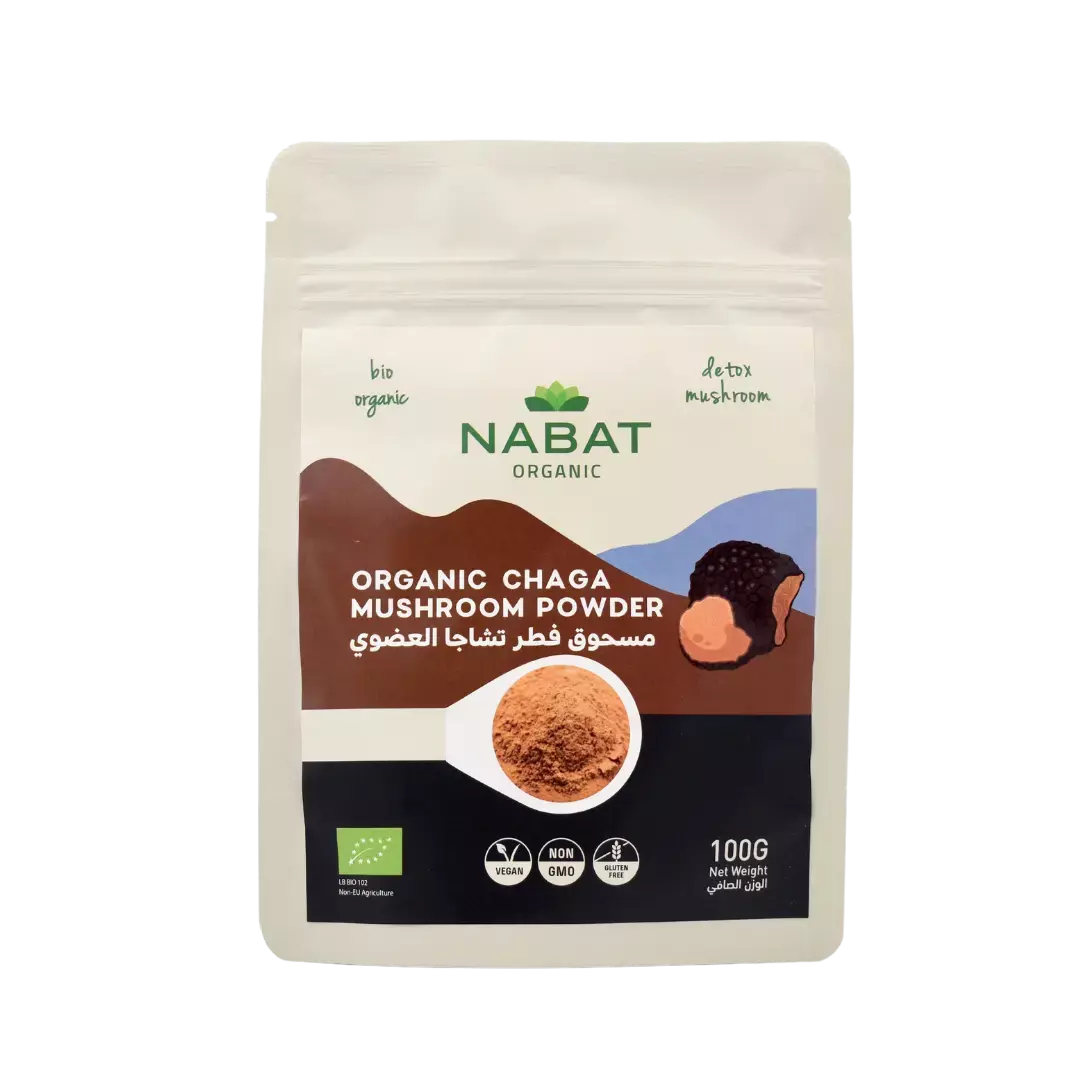 NABAT ORGANIC CHAGA MUSHROOM POWDER 100 G