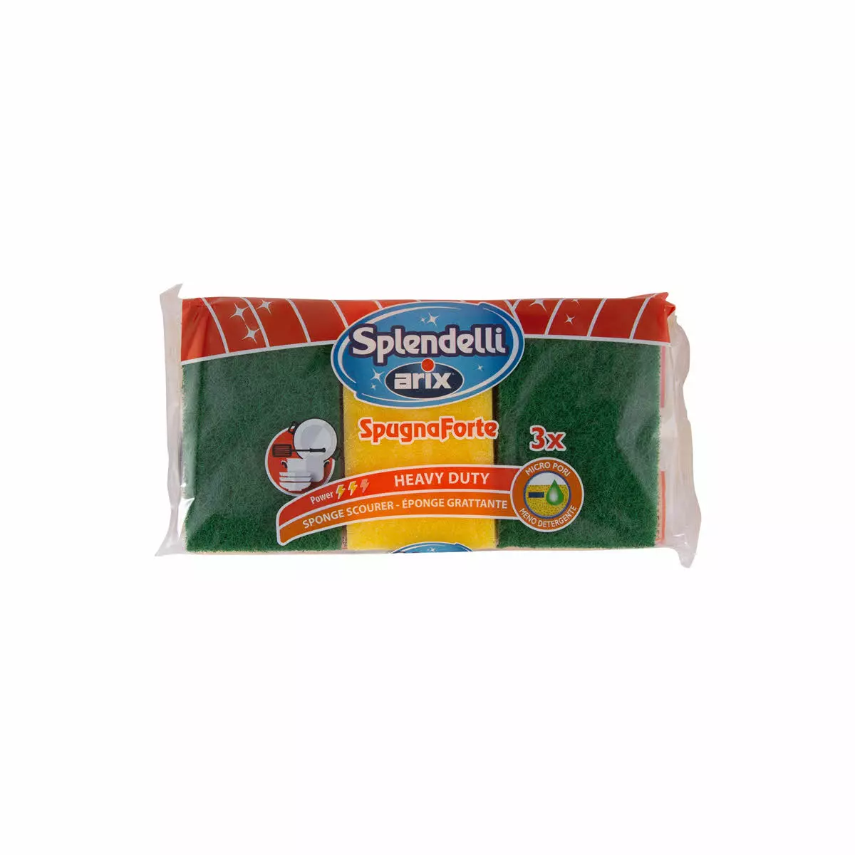 ARIX SCOURING SPONGE SMALL*3 