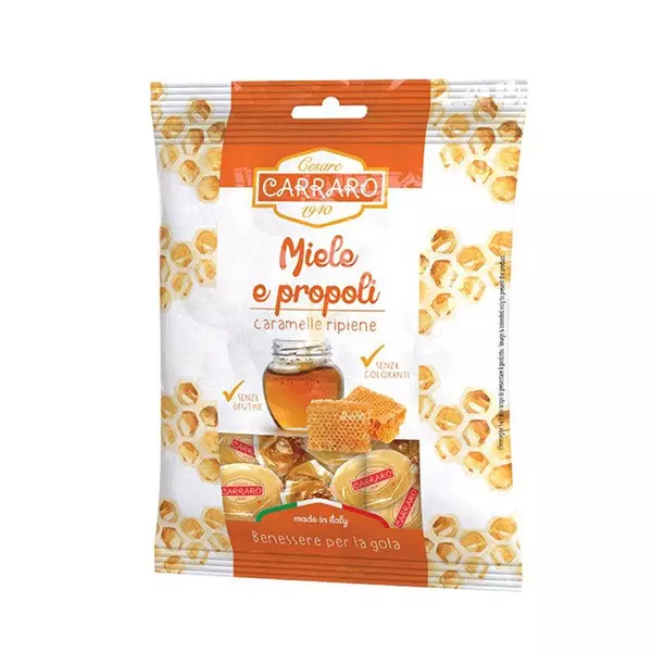 CESARE CARRARO HONEY & PROPOLIS BONBON 100G
