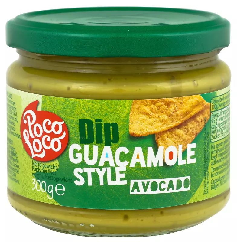 POCO LOCO GUAGAMOLE SALSA DIP 300G