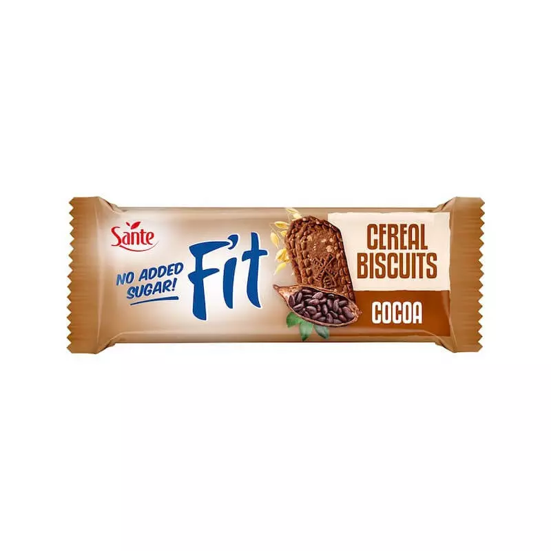 SANTE FIT CEREAL BISCUIT COCOA 50G 