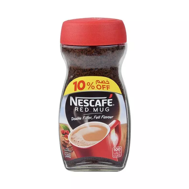 NESCAFE RED MUG COFFEE 190 G 10% 0FF