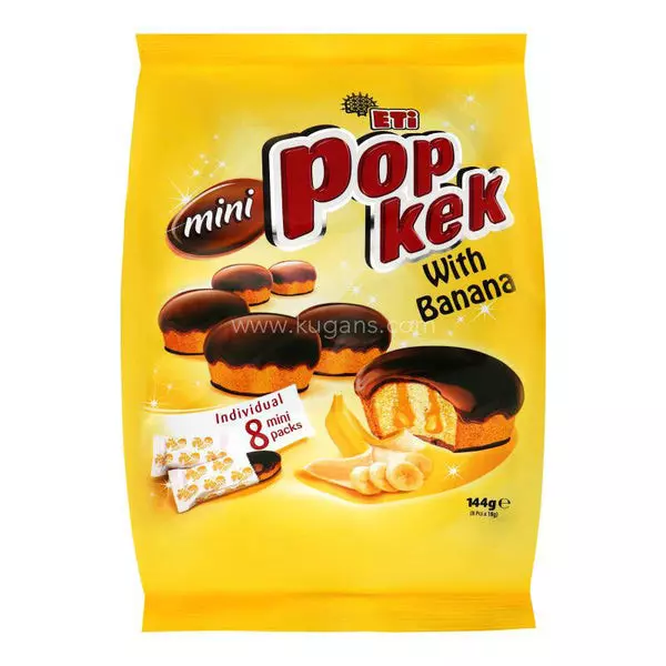 ETI POPKEK BANANA 144G 