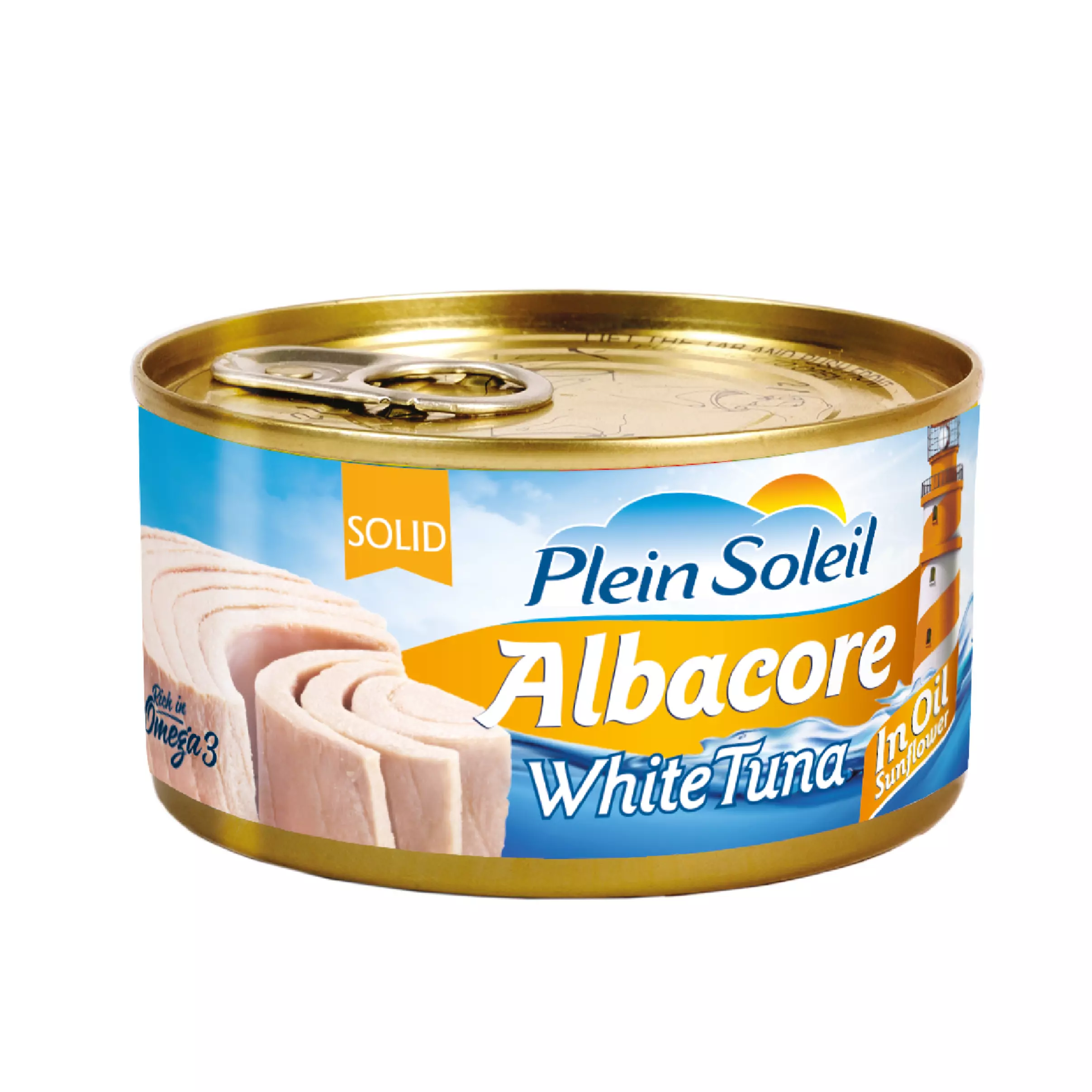 PLEIN SOLEIL ALBACORE WHITE TUNA IN OIL 185 G