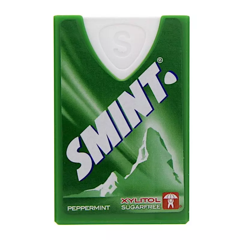 SMINT DISPENSER PEPPERMINT 80G