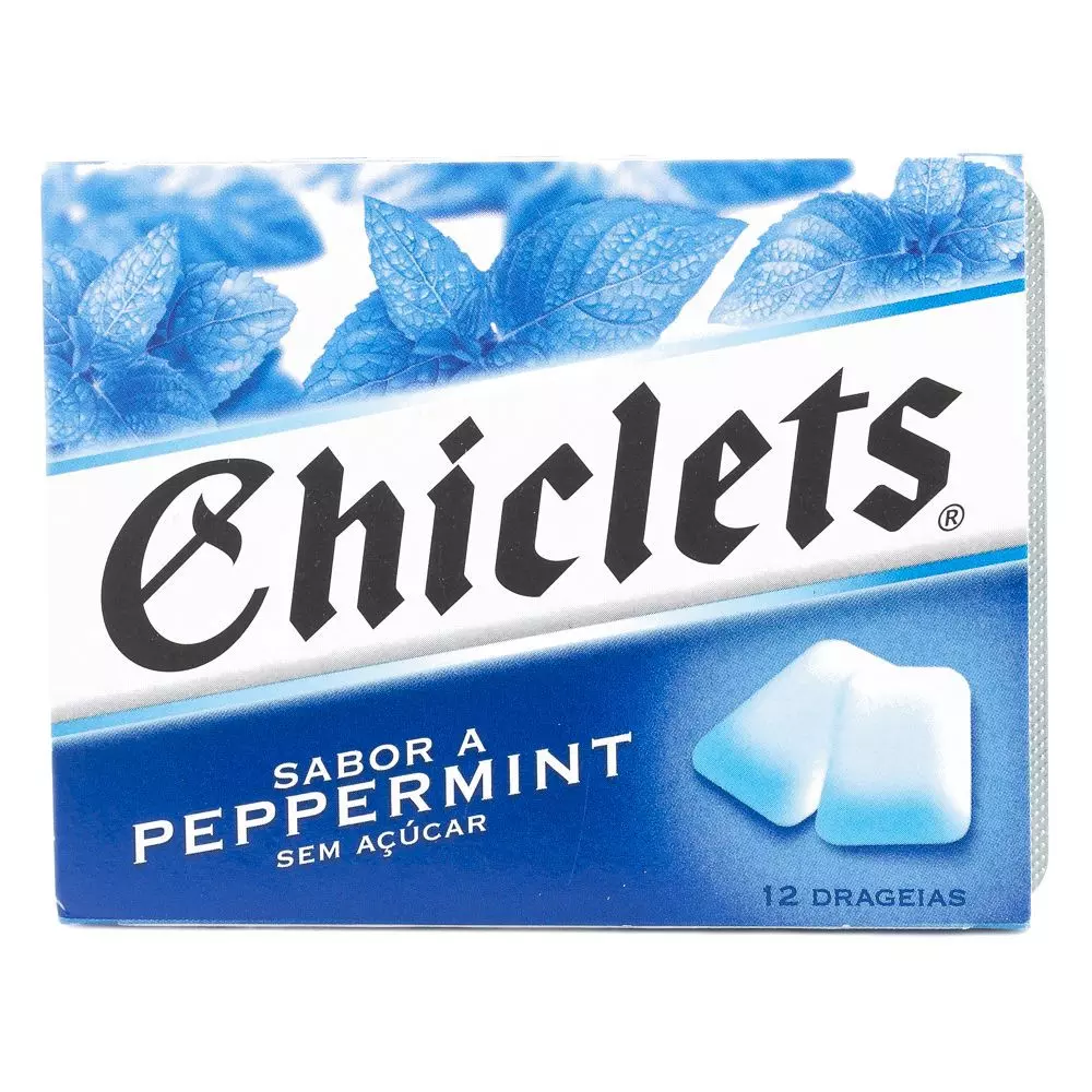CHICLETS PEPPERMINT 16.5G