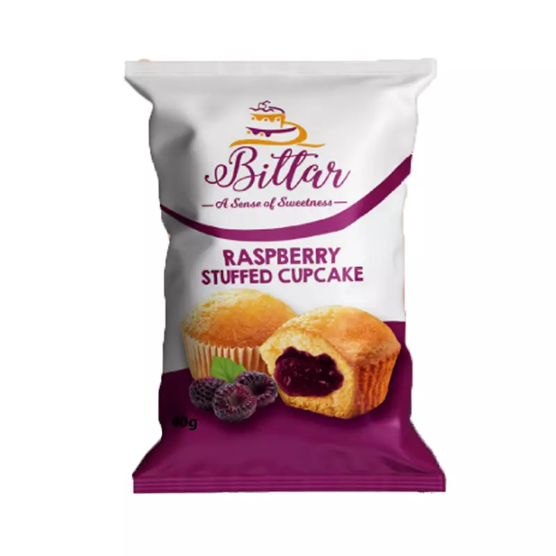 BITTAR RASPBERRY STUFFED CUPCAKE 40 G