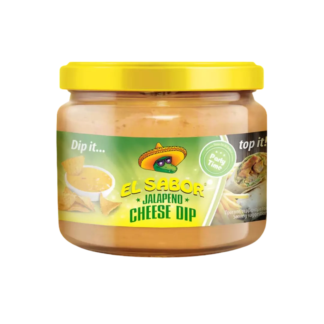 EL SABOR JALAPENO CHEESE DIP 300 G