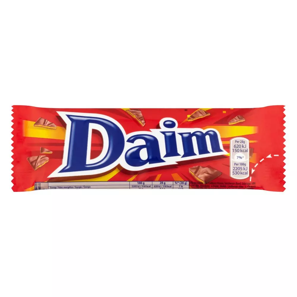 DAIM CHOCO BAR 28G