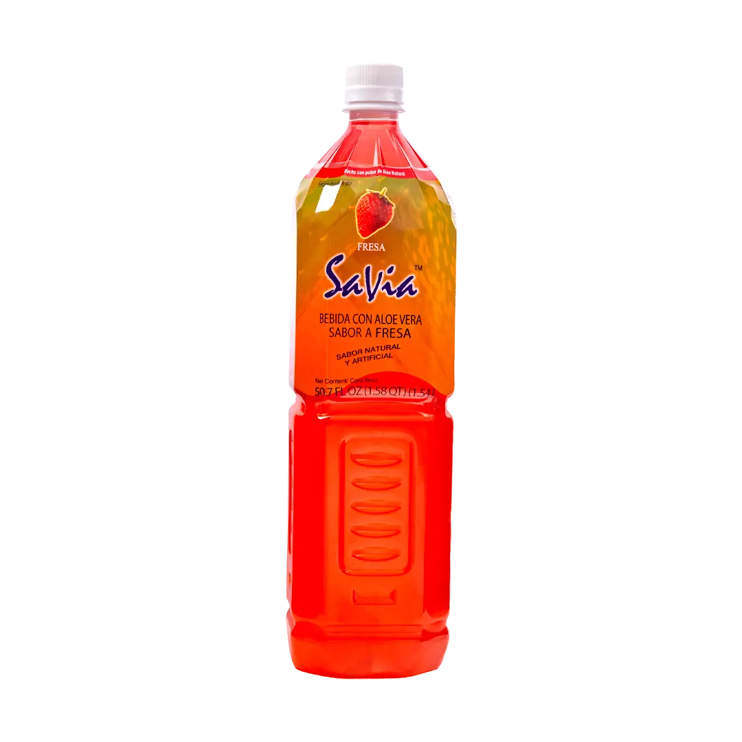 SAVIA ALOEVERA STRAWBERRY DRINK 1.5L
