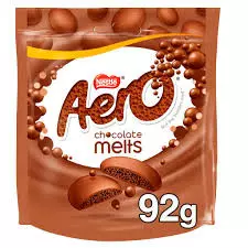 NESTLE AERO CHOCOLATE MELTS BAG 92 G
