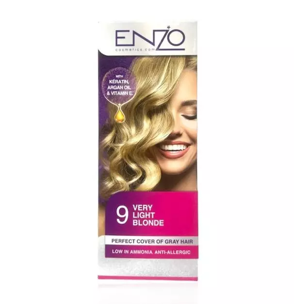 ENZO HAIR COLOR VERY LIGHT BLONDE#9