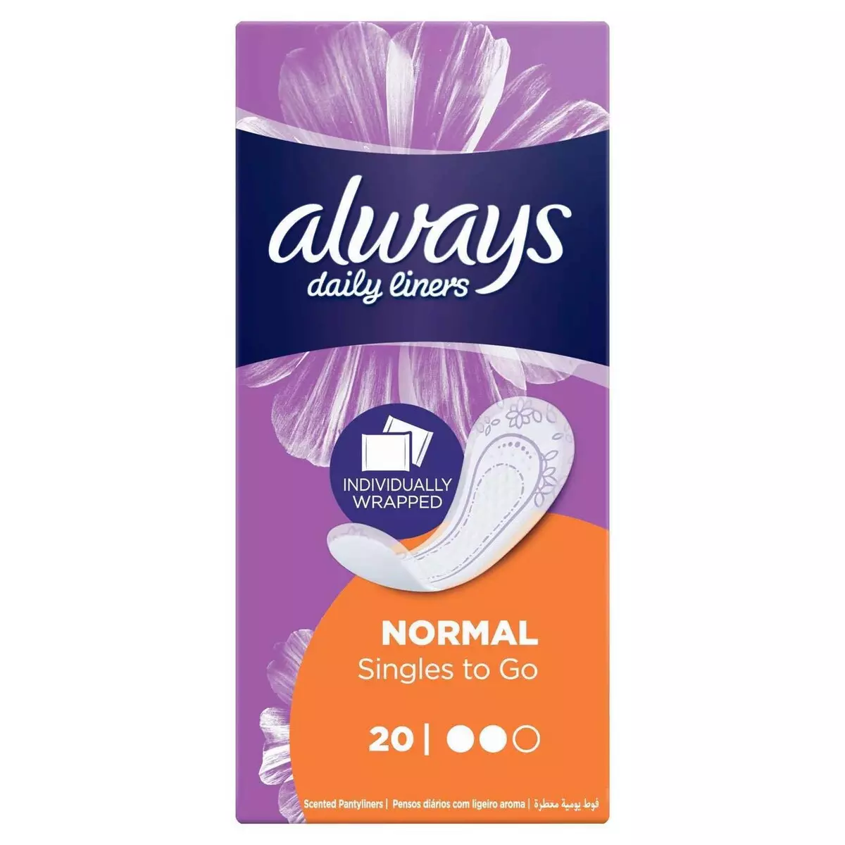 ALWAYS DAILY LINERS NORMAL*20