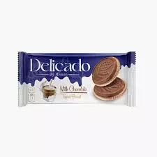 DELICADO MILK CHOCOLATE BISCUIT&CREAM 53G
