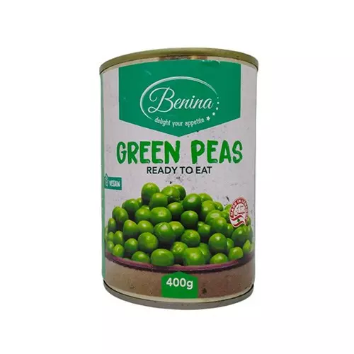 BENINA GREEN PEAS 400 G