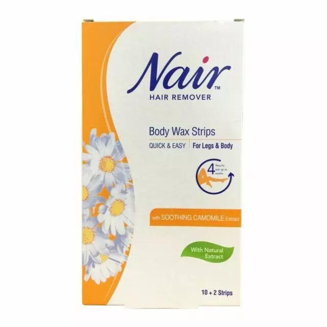 NAIR BODY WAX STRIPS *12
