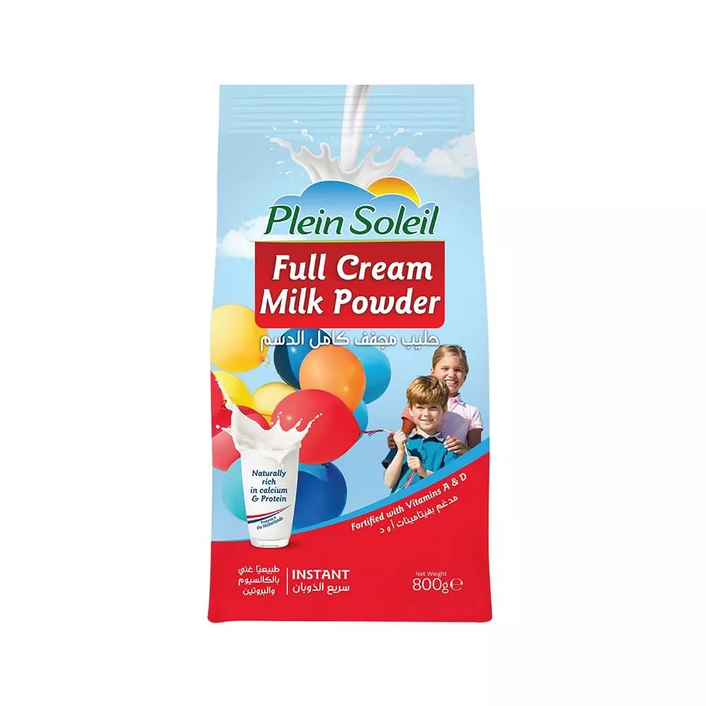 PLEIN SOLEIL FULL CREAM MILK POWDER 800 G
